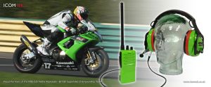 Icom UK – Proud Partners of the MSS Colchester Kawasaki British Superbike Championship Team